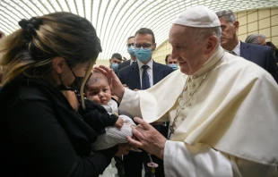 Pope Francis’ general audience in the Paul VI Hall at the Vatican, Sept. 8, 2021. Vatican Media.